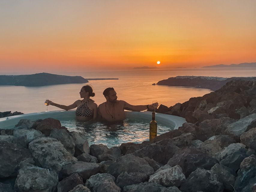 Santorini: Volcanic Hot-Tub Experience With Caldera Views - Inclusions