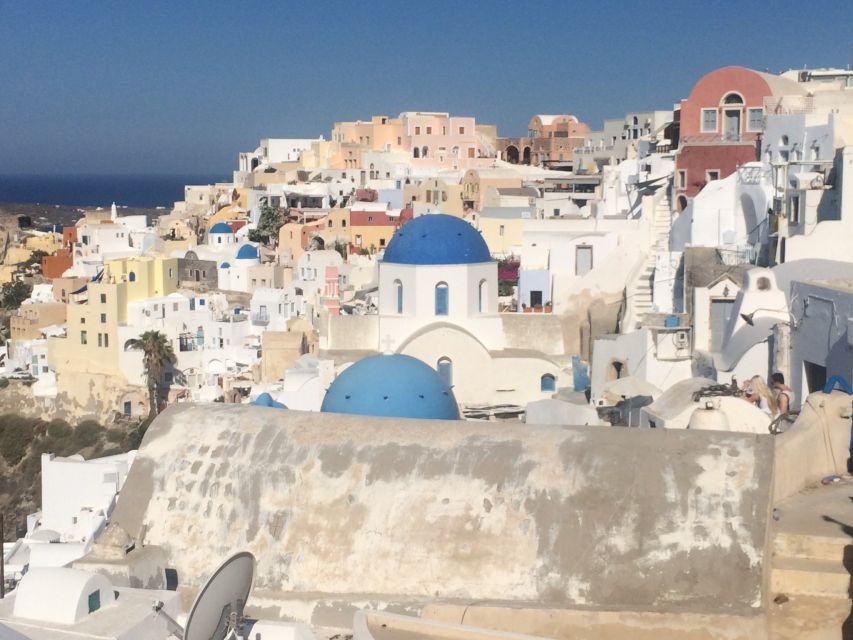 Santorini:Akrotiri Guided Tour & Motorboat Cruise With Lunch - Tour Inclusions and Activities