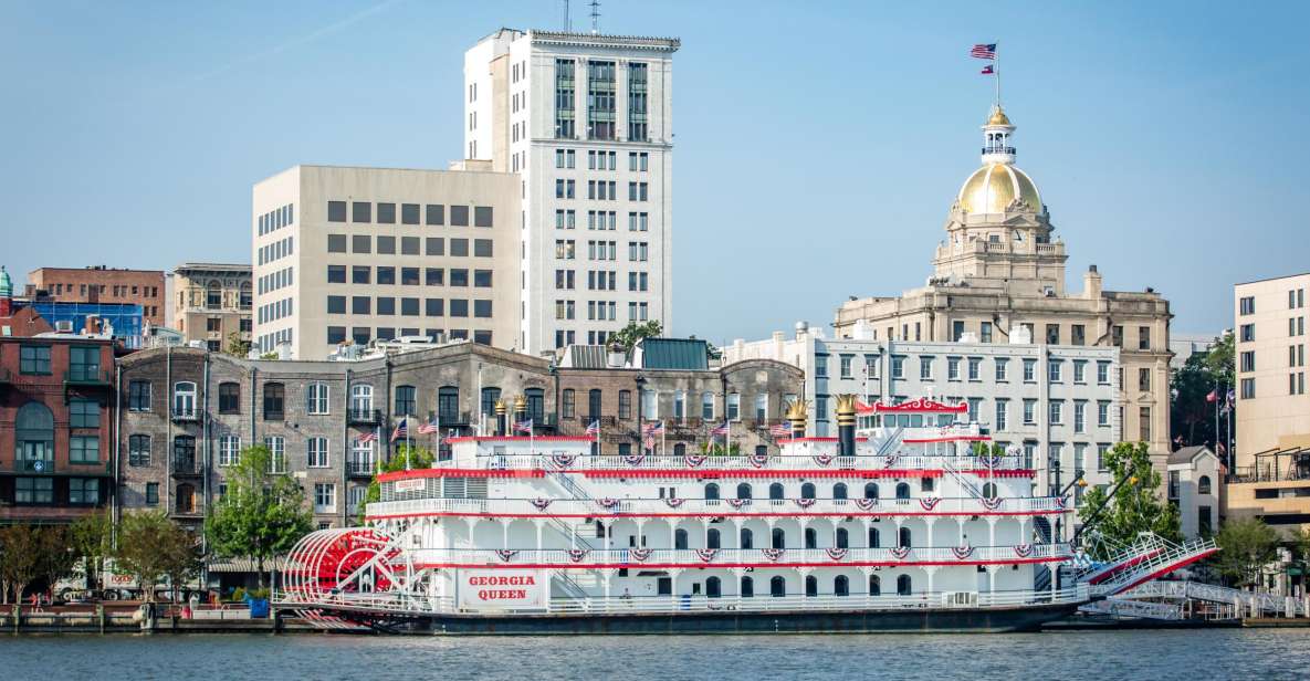 Savannah: Riverboat Narrated Harbor Sightseeing Cruise - Inclusions