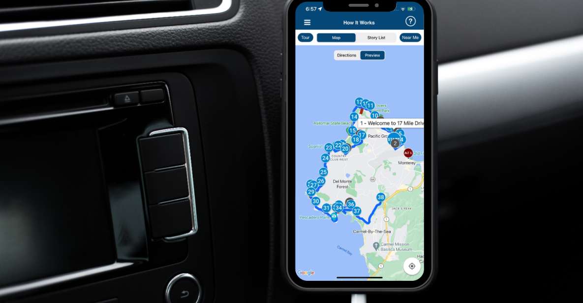Scenic 17-Mile Self-Guided Driving Audio Tour - Experience Highlights