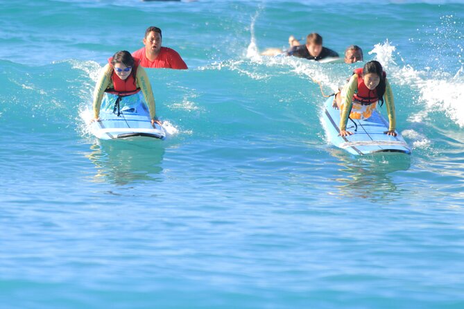 Semi-Private Surf Lesson for 2 or 3 People on Waikiki Beach - Participant Requirements