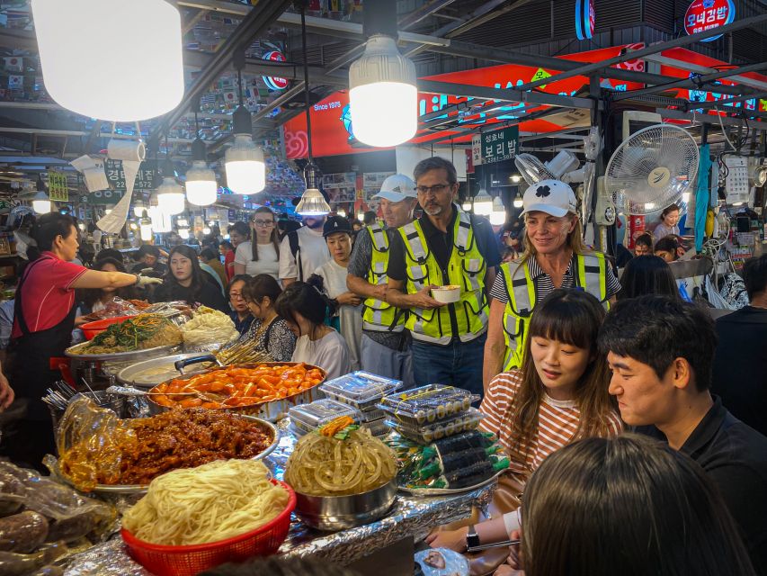 Seoul: Market Food Tour & Evening Ebike Ride - Highlights of the Tour