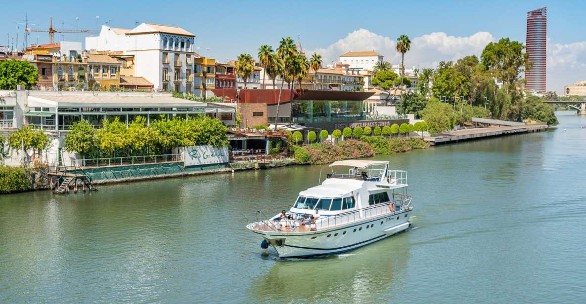 Seville: Guadalquivir Yacht Tour W/ Drink & Food Options - Experience Highlights on the Yacht