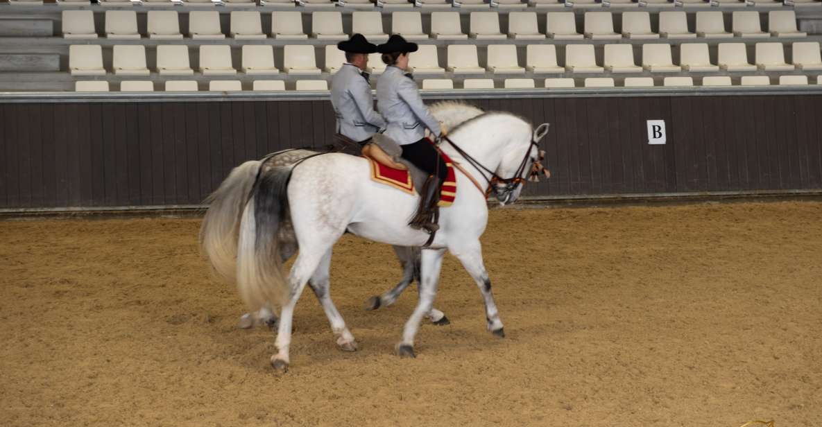 Seville: Horse Show Entry Ticket. Optional Stud Farm Visit - Booking Information