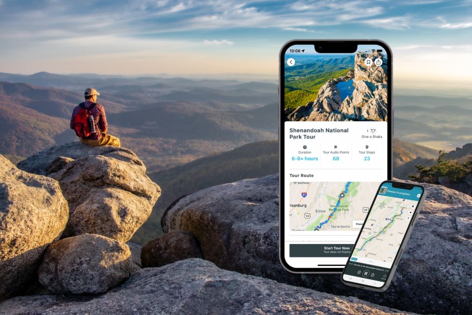 Shenandoah National Park Audio Guide App - Activity Details