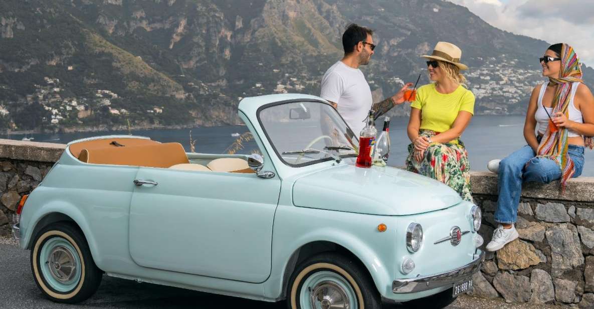 Sorrento and Amalfi Coast: Tour in Fiat 500 Spiaggina - Tour Highlights