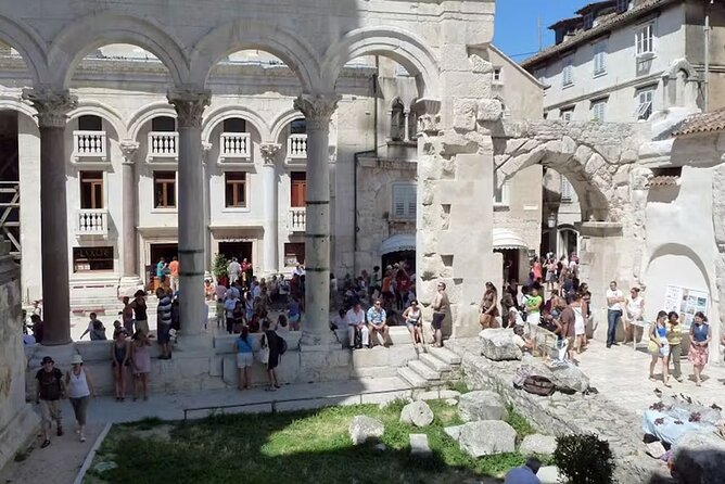 Split Old City Diocletian Palace Group Walking Tour - Meeting Point Details