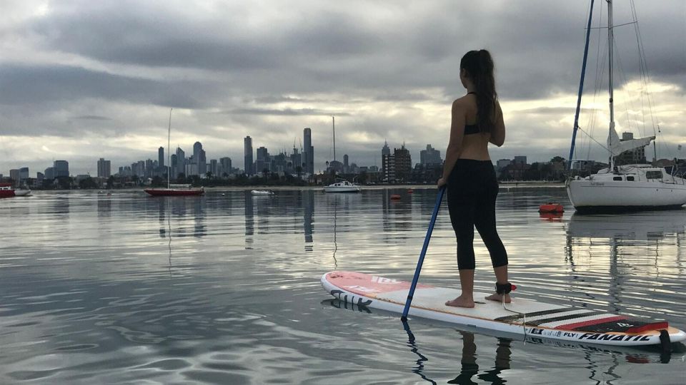 St Kilda: Group Lesson for Stand-Up Paddleboarding - Not Suitable For