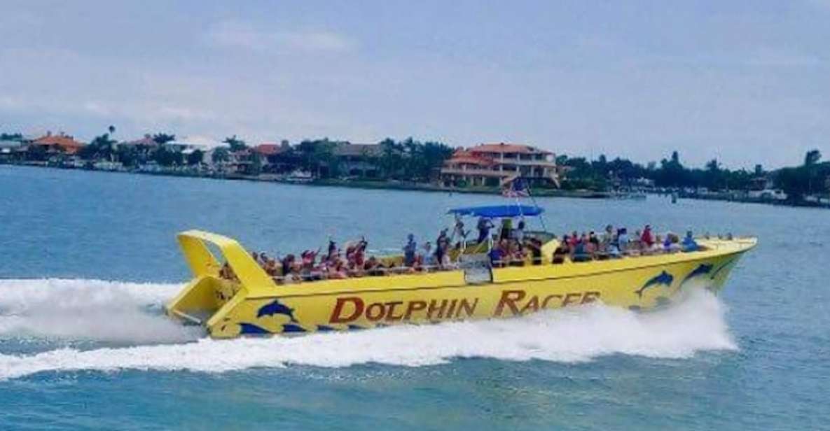 St. Pete Beach: Dolphin Racer Cruise by Speedboat - Experience Highlights