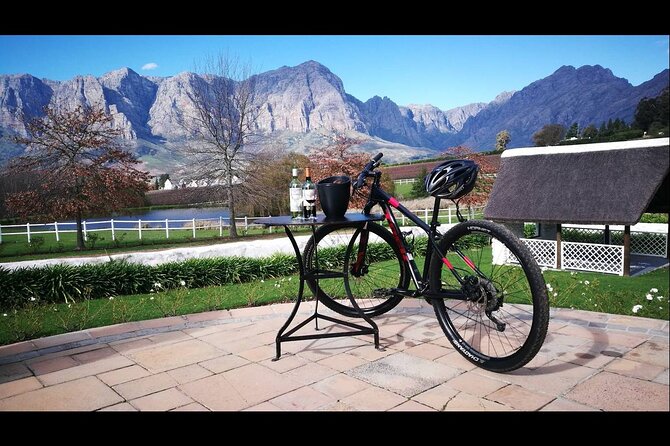 Stellenbosch Private E-Bike & Wine Tour - Itinerary Details