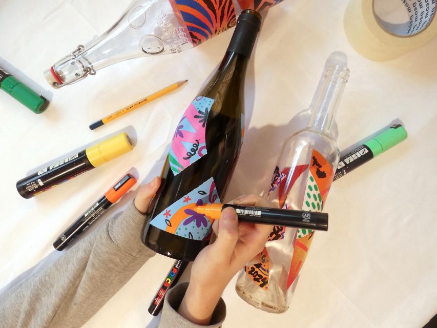 Street-Art Workshop: Bottle Customization With an Artist - Activity Highlights