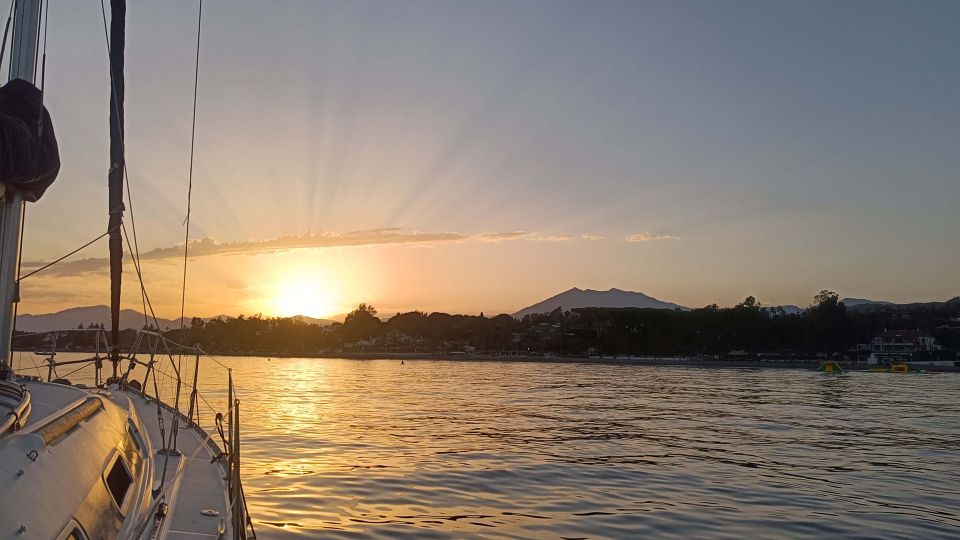 Sunset Sailing in Private Sailboat Puerto Banus Marbella - Experience Highlights