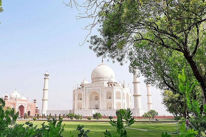 Taj Mahal Sunrise and Agra Fort Private Tour From Delhi - Tour Highlights and Safety Measures