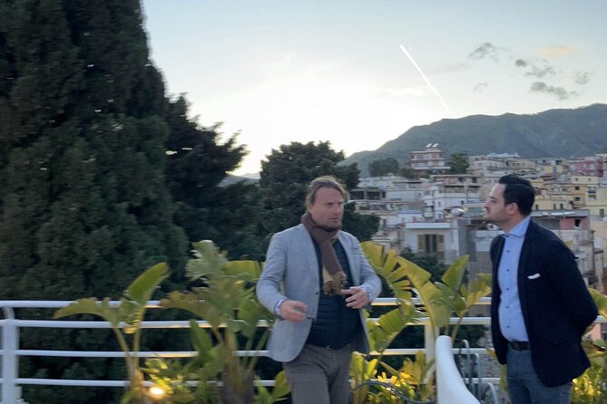 Taormina Premium Food & Wine Tour at Rooftops and Upscale Bars - Meeting Point Logistics