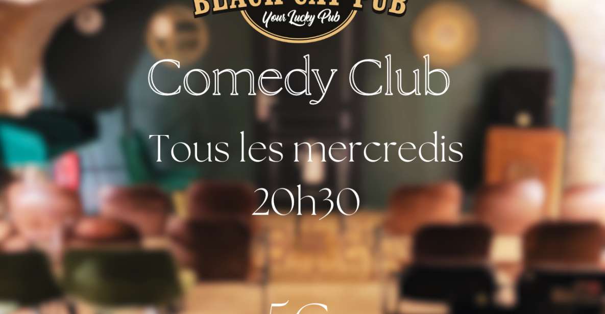 The Black Cat Comedy Club - Pricing and Duration