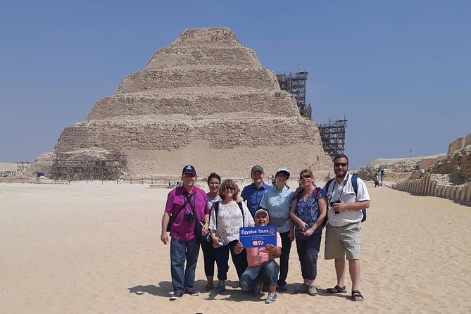 The Pyramids of Giza and the Sphinx Plus Saqqara - Booking Information