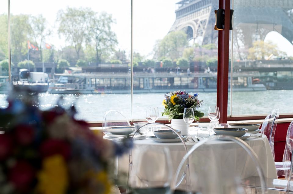 Theo Boat/Paris : Lunch Cruise on the Seine With Rooftop - Inclusions and Features