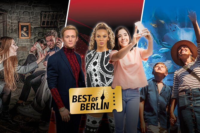 Ticket to Berlin Dungeon, Sea Life and Madame Tussauds Berlin - Viator Booking Information