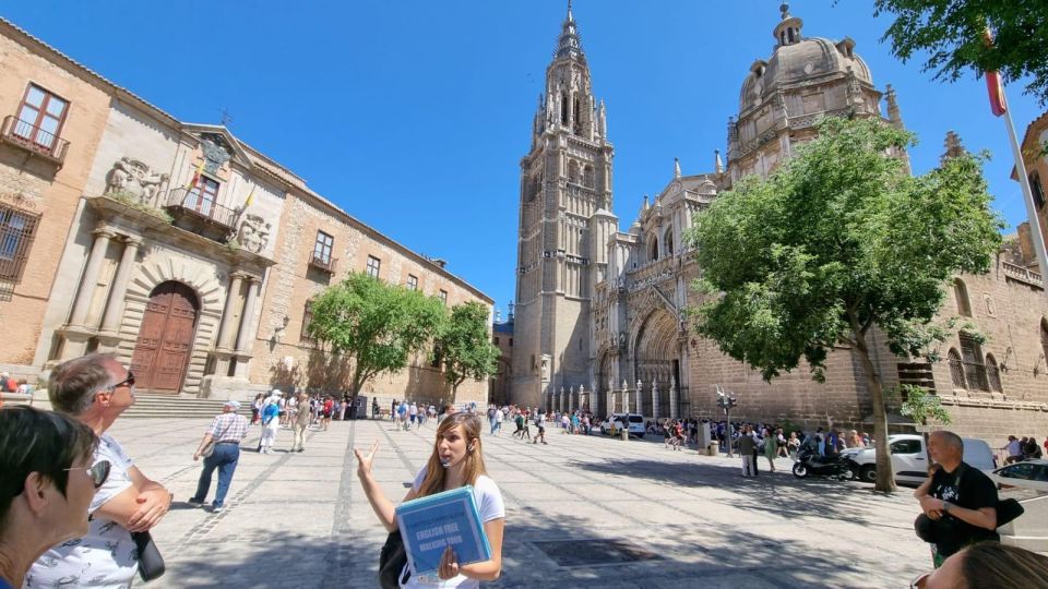 Toledo:Highlights Cathedral & Red Wristband 7 Main Monuments - Alcazar of Toledo Exploration