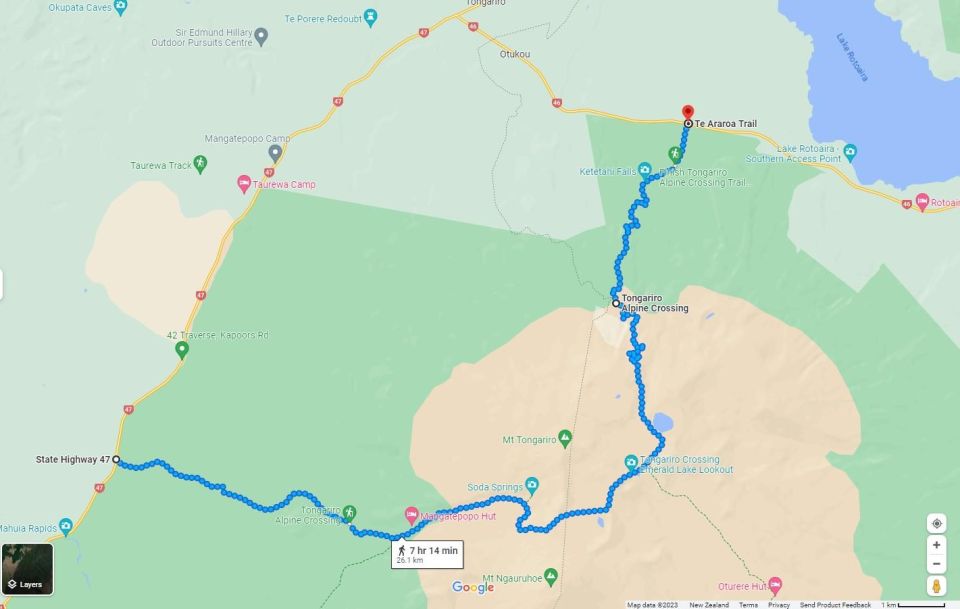 Tongariro Crossing: Ketetahi Park and Ride Shuttle to Start - Experience Highlights of the Hike