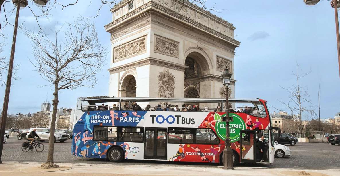 Tootbus: Paris Capital of the Games Hop-On Hop-Off Bus Tour - Experience Highlights