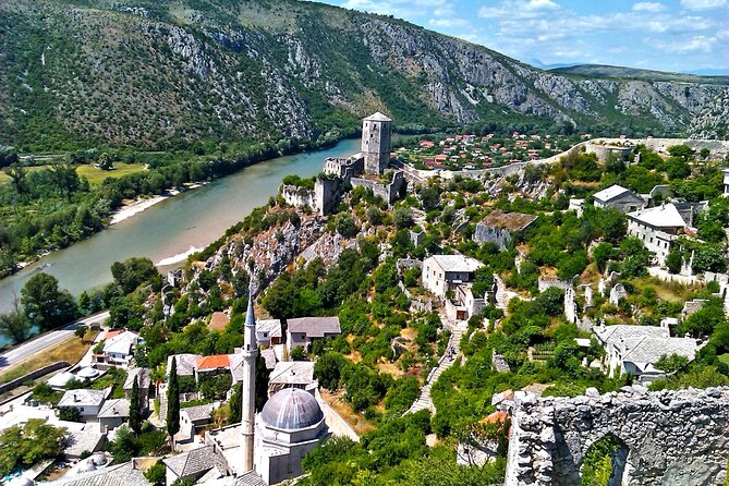 Transfer Split Bosnia: Sarajevo / Mostar / Jajce / Trebinje / Pocitelj Etc - Waterfalls and History in Jajce