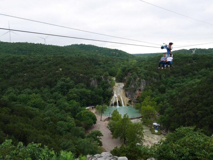 Turner Falls: 777 Zipline - Zipline Experience