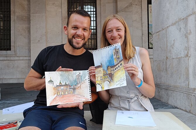 Urban Sketching in Bergamo - Upper Town! - Essential Sketching Supplies