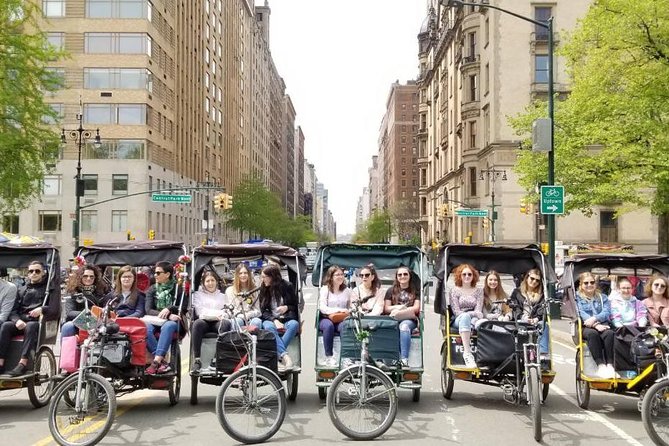 V.I.P. 2-hour Central Park Pedicab Tour - Pedicab Tour Inclusions