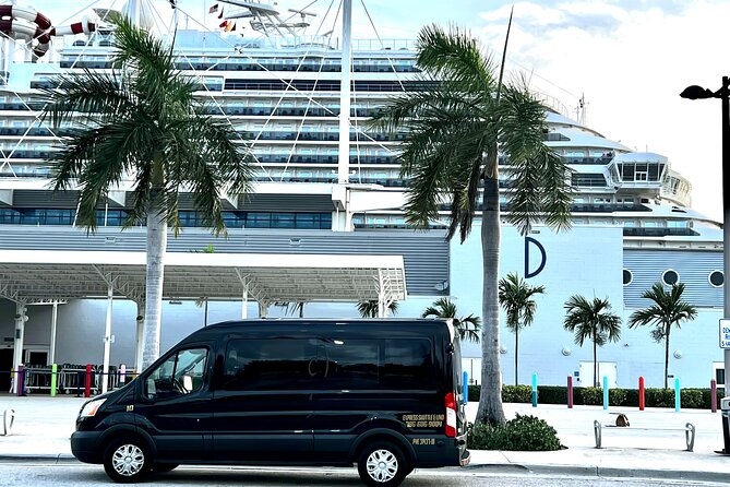 Van Up 14pax Ft Lauderdale to Port of Miami or Miami Hotel - Booking Information