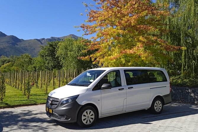 Vehicle Hire Full Day 10Hour Chauffeur Drive Cape Town to 15 PAX - Booking Information