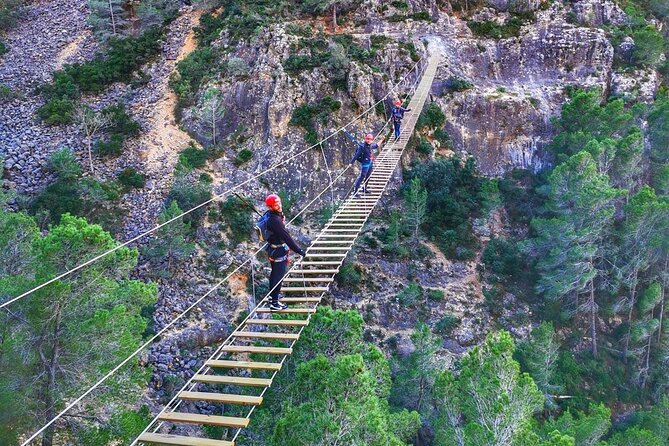 Via Ferrata of Fuente De Godalla in Enguera - Technical Equipment Provided