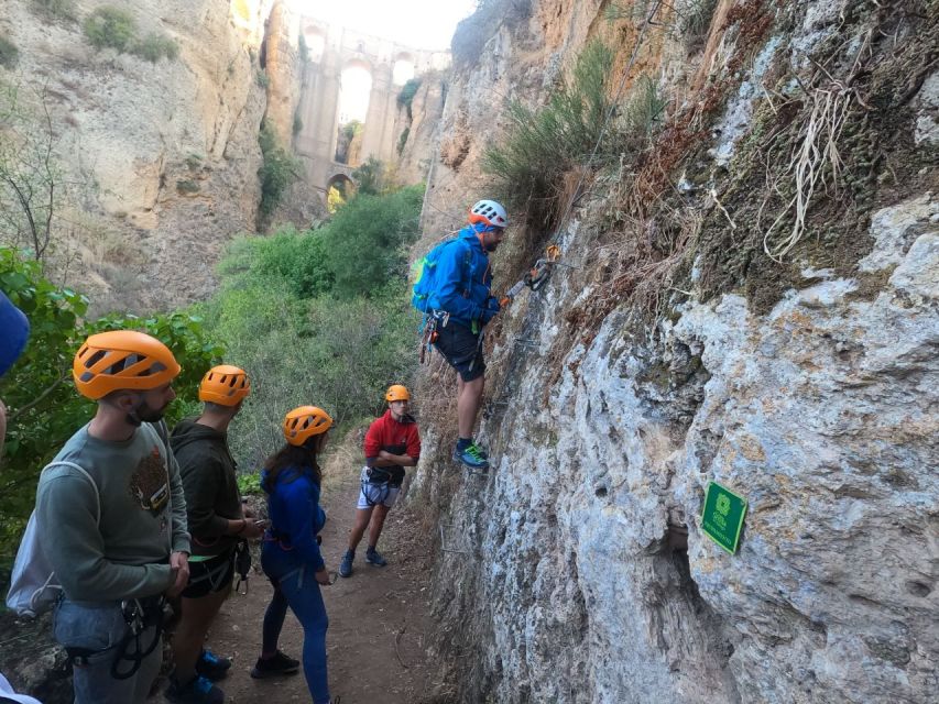 Via Ferrata Tajo De Ronda With Transfer From Costa Del Sol - Highlights