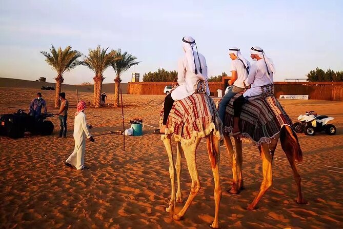 VIP Desert Sarafi: Sandsarari, Quad Bike, Camel Ride & BBQ at Luxury Camp - Cancellation Policy