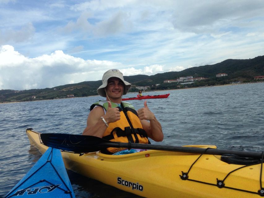 Vourvourou: Sea Kayaking Diaporos Island Private Day Tour - Languages and Highlights