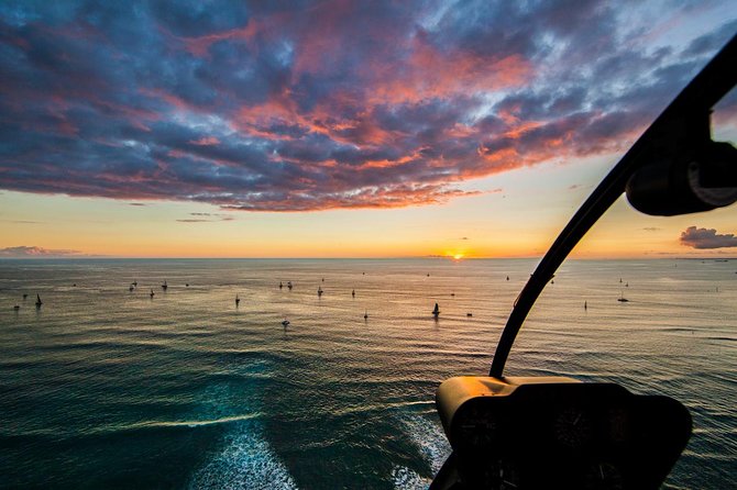 Waikiki Sunset - 50 Min Helicopter Tour - Doors Off or On - Sunset Helicopter Ride Highlights