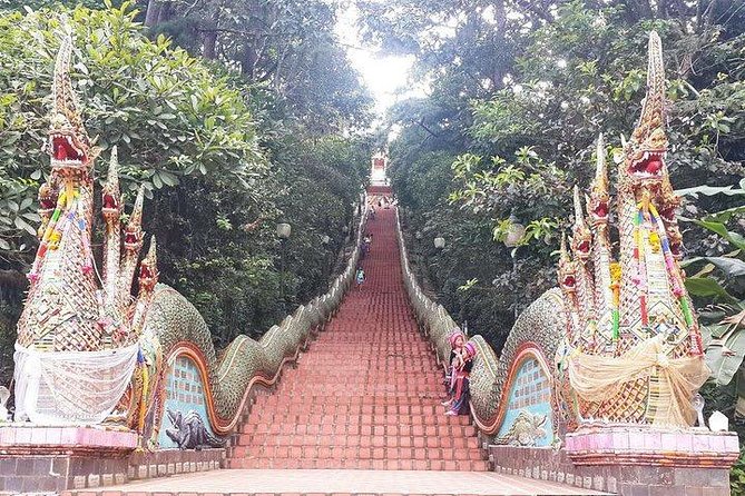 Wat Doi Suthep and Thai Handicraft Tour From Chiang Mai - End Point Information