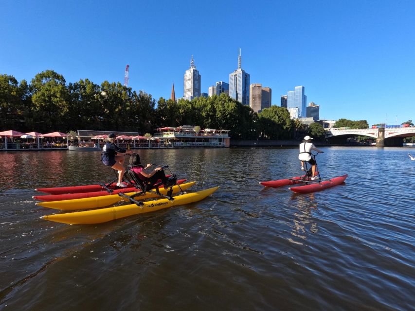 Yarra River, Melbourne Waterbike Tour - Highlights