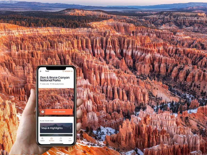 Zion & Bryce Canyon: Self-Guided Audio Driving Tours - Tour Experience