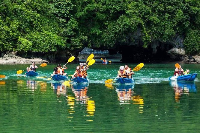 3-Day Cruise on Ha Long Bay With Kayaking, Swimming, Cooking Class,... - Kayaking and Swimming Excursions