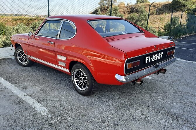 1-15 Days Iconic Ford Capri Rental in Portugal - Maximum Travelers Allowed