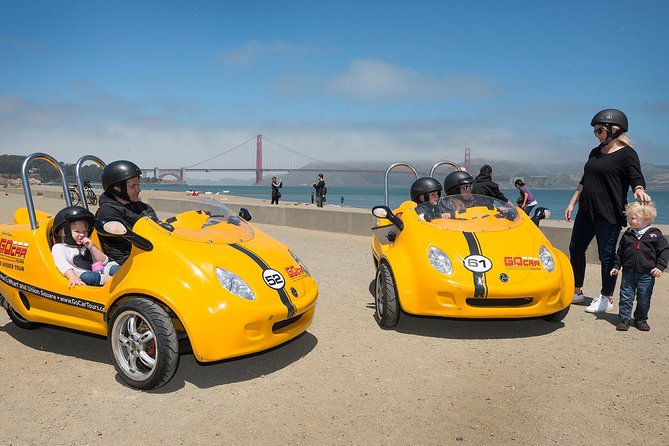 1HR San Francisco Chinatown and Downtown GoCar Tour - GoCar Specifications