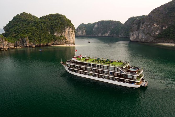 2-Day Doris Cruise With Swimming Pool Visit Lan Ha Bay Discovering and Kayaking - Exploring Lan Ha Bay