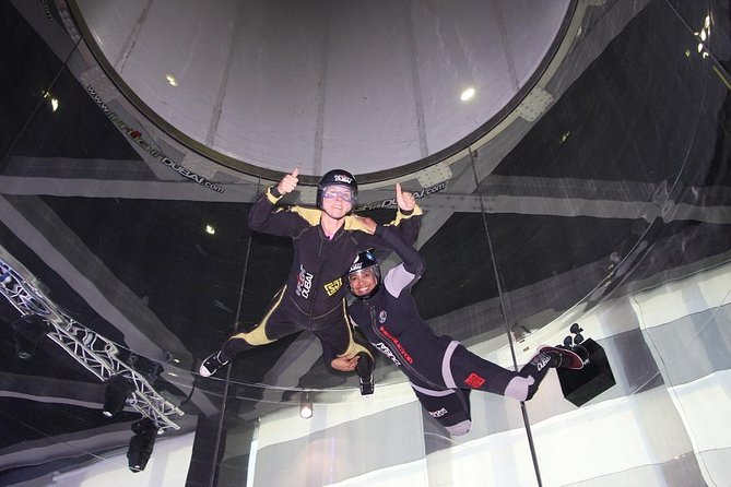 2 Indoor Skydiving Flights - Background