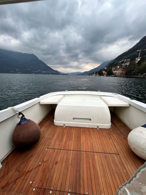 3 Hours Private Boat Tour on Lake Como - Booking Information