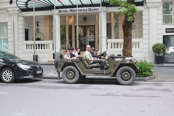 4 Hours and 30 Minutes Historical Hanoi Army Jeep Tour - Booking Information