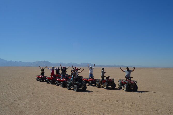 7 Hours Private ATV Quad Safari and Dinner Hurghada - Common questions