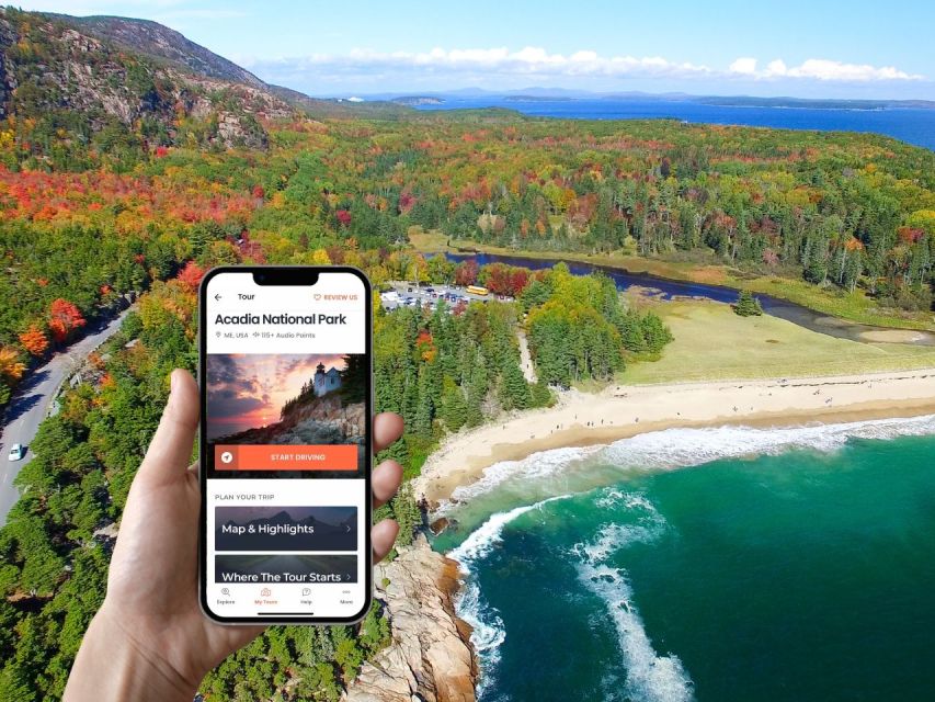 Acadia: Self-Guided Audio Driving Tour - Booking Information