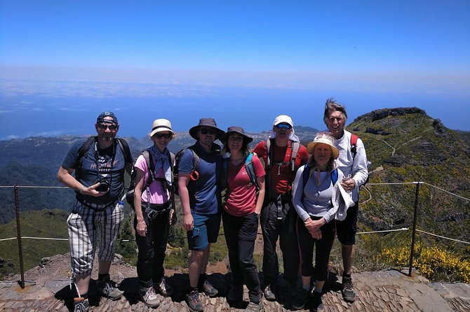 Achada Do Teixeira to Pico Ruivo Moderate Hike  - Funchal - Pick-up Details and Confirmation Process