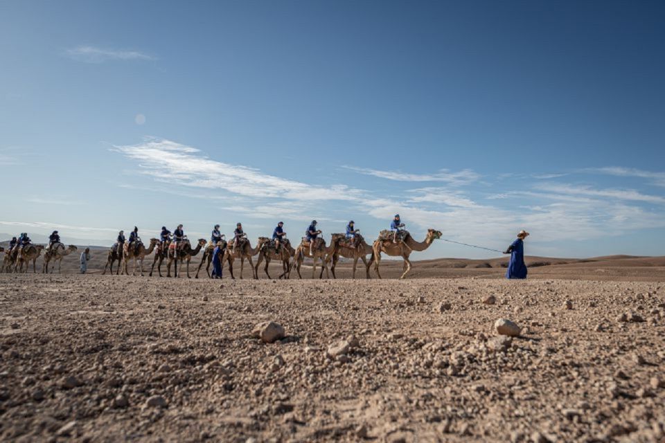 Agafay Desert Sunset Camel Ride Half Day Tour From Marrakech - Activity Inclusions